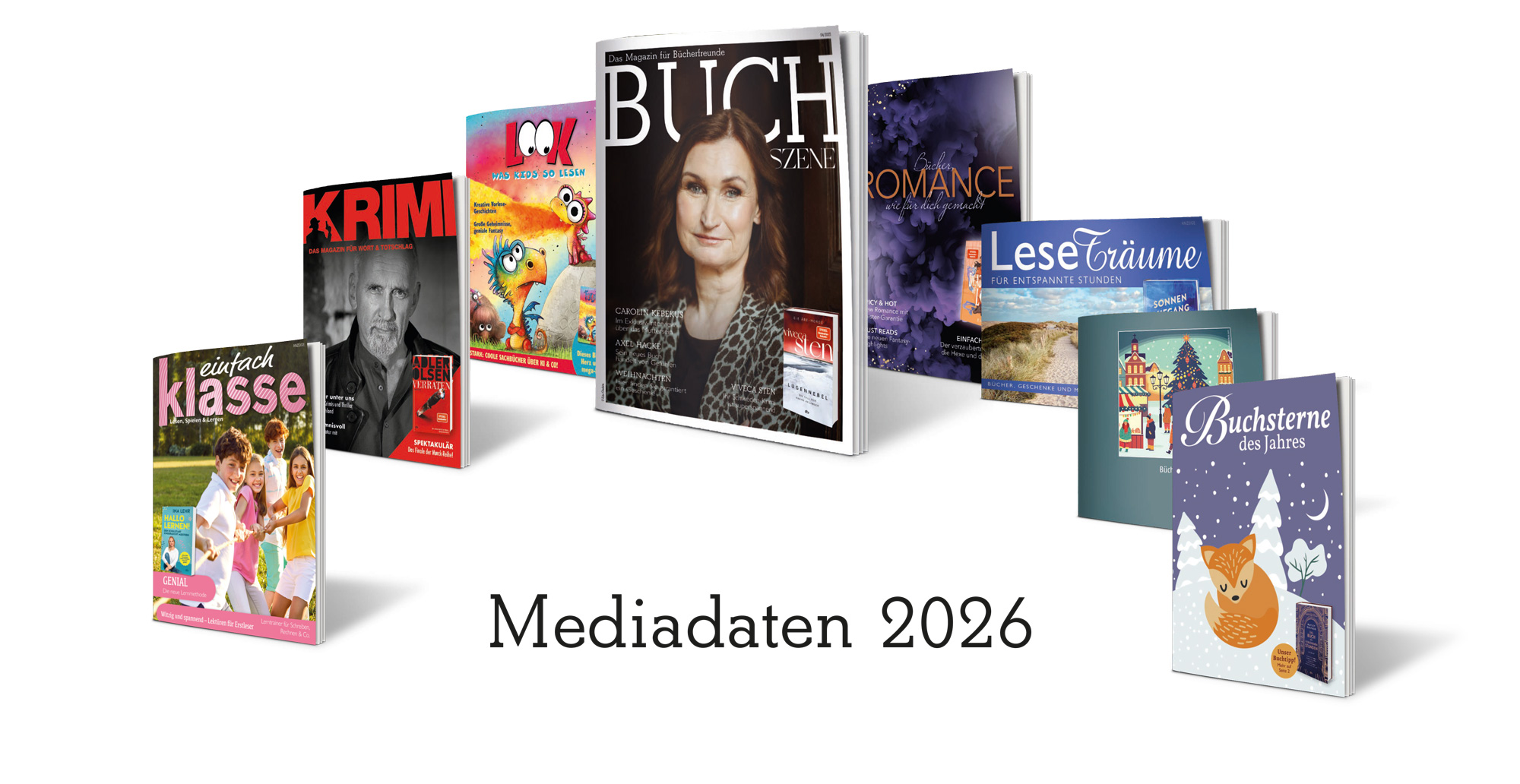 Mediadaten 2026 der Buchwerbung der Neun GmbH